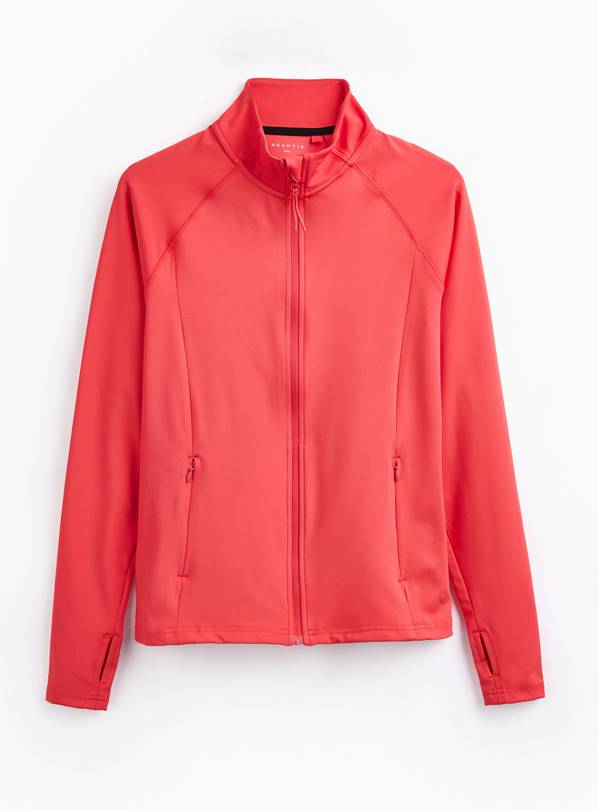REAKTIV Training Slim Fit Funnel Neck Zip Through Jacket XS